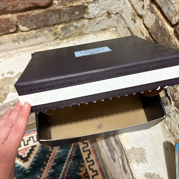 Original Prada Box measures approximately 11.5 x 9.5 x 4.75 inches. Prada Milano - Picture 8 of 10